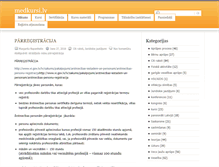 Tablet Screenshot of medkursi.lv